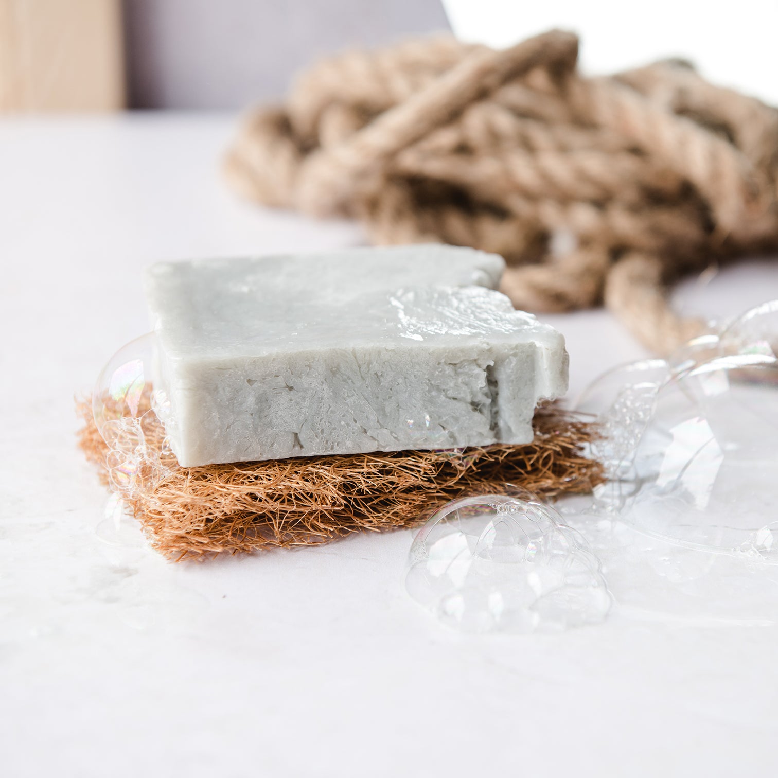 Coconut Fibre Soap Rest - Life Before Plastik